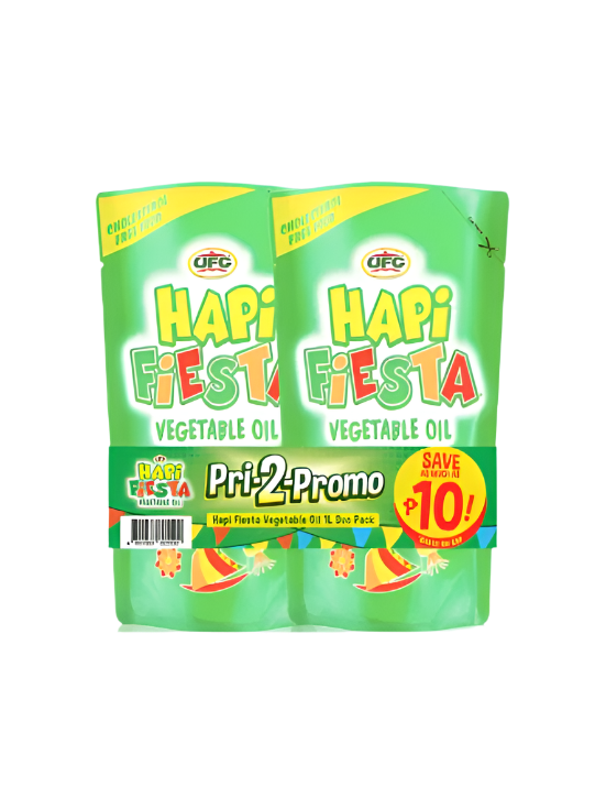 UFC Hapi Fiesta Vegetable Oil Duo Pack 1L