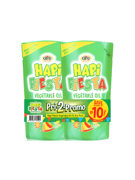 UFC Hapi Fiesta Vegetable Oil Duo Pack 1L