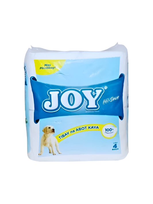 Joy Hi-Save Bathroom Tissue 2-Ply x 4 Rolls