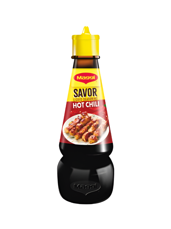 Maggi Savor Liquid Seasoning Hot Chili 130ml