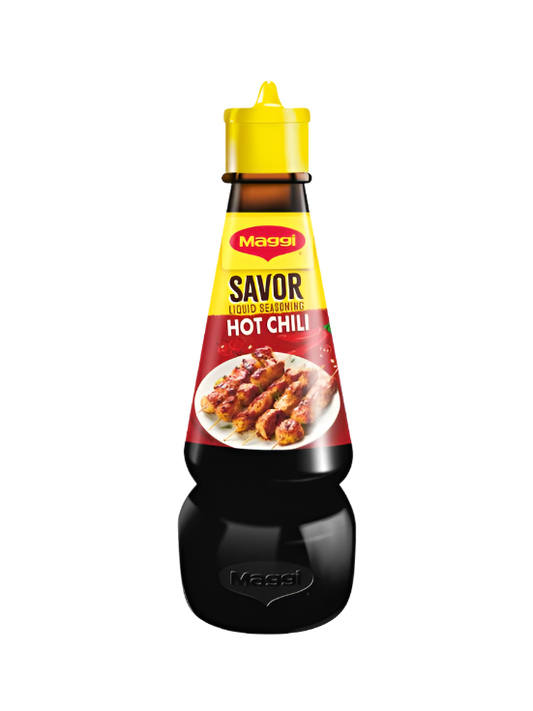 Maggi Savor Liquid Seasoning Hot Chili 130ml