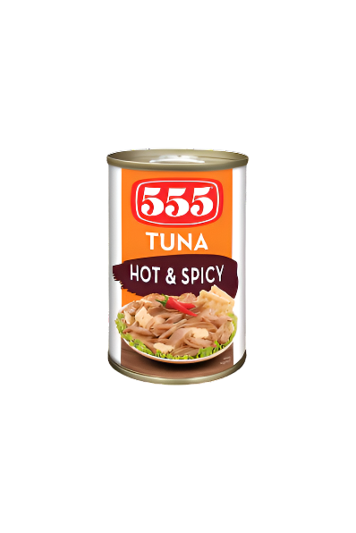 555 Tuna Hot and Spicy in Easy Open Can 155g