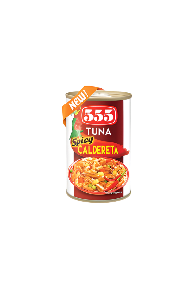 555 Tuna Spicy Caldereta in Easy Open Can 155g