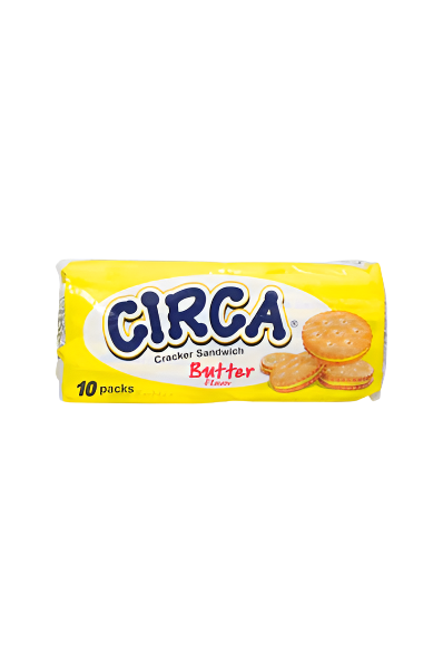 Circa Cracker Sandwich butter flavor 32g x 10 Sachets