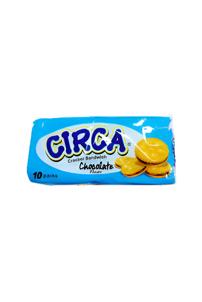 Circa Cracker Sandwich Chocolate Flavor 32g x 10 Sachets