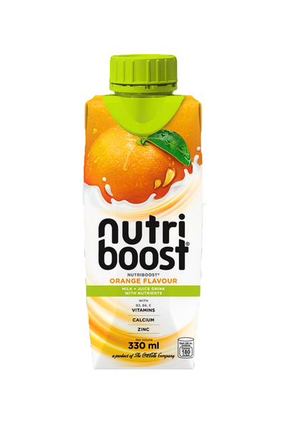 Nutriboost Orange Milk Juice Drink 330ml