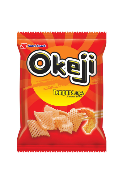 Nutri Snack Okeji Tempura Style Flavored Snack 25g