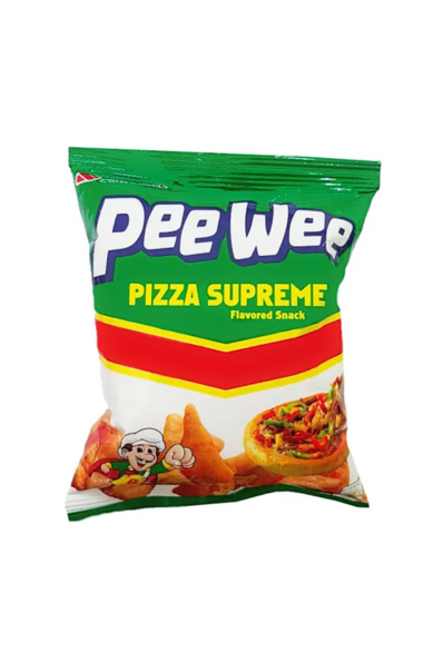 Peewee Pizza Supreme Flavored Snack 25g