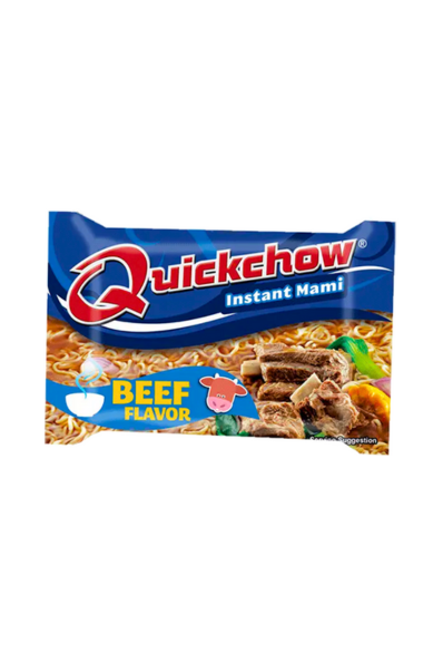 Quickchow Instant Mami Beef Flavor 55g