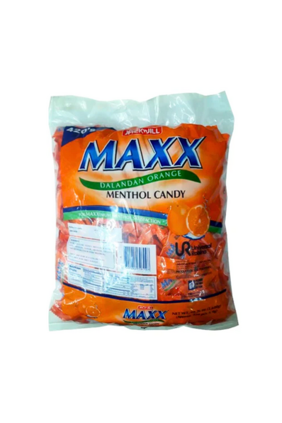 Jack 'n Jill Maxx Dalandan Orange Menthol Candy 420pcs