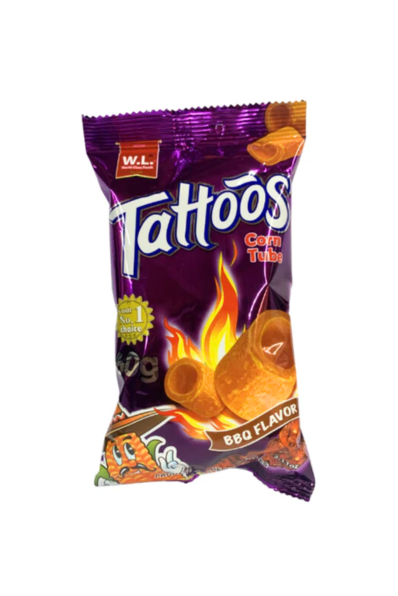 W.L. Tattoos Corn Tube BBQ flavor 60g