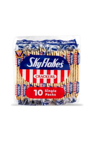 M.Y. San SkyFlakes Crackers Singles 25g x 10 pcs
