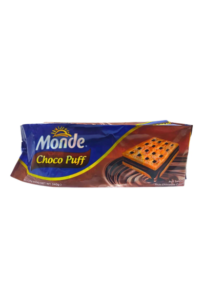 Monde Nissin Malkist Choco Puff 24g x 10 Sachets