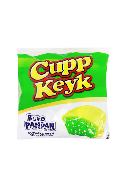 Cupp Keyk Buko Pandan Cupcake with Coco Flakes 33g x 10 pcs