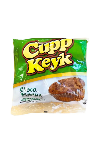 Cupp Keyk Choco Mocha Cupcake with Choco Sprinkles 29g x 10 pcs