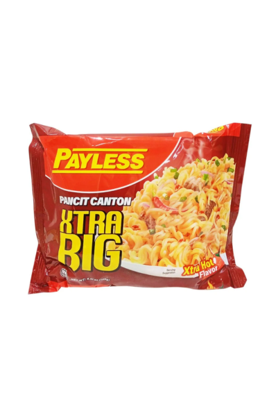 Payless Instant Pancit Canton Xtra Big Xtra Hot Chili 125g