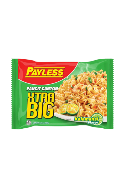 Payless Xtra Big Instant Pancit Canton Kalamansi 125g
