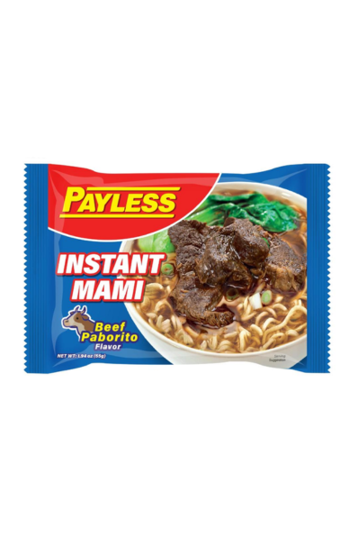 Payless Instant Mami Beef Paborito 55g