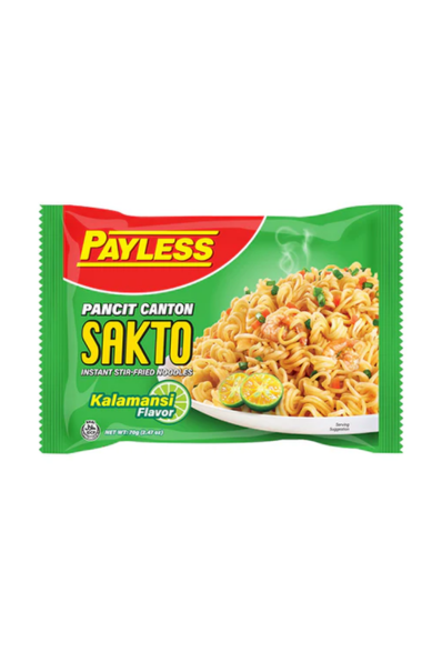 Payless Instant Pancit Canton Kalamansi Sakto 60g