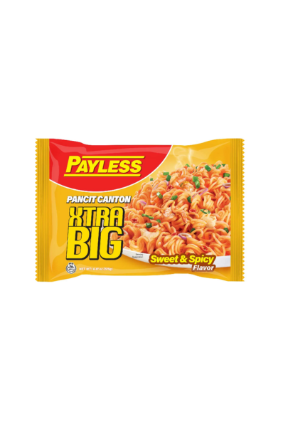 Payless Xtra Big Instant Pancit Canton Sweet & Spicy 125g