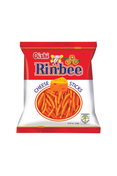 Oishi Rinbee Cheese Sticks 24g