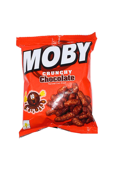 Moby Crunchy Chocolate Corn Snack 25g