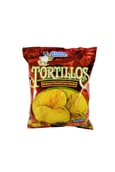 Granny Goose Tortillos Barbecue Flavored Corn Snacks 100g