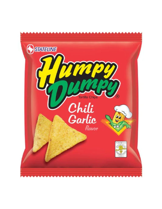Humpy Dumpy Tortilla Chips Chili Garlic 110g