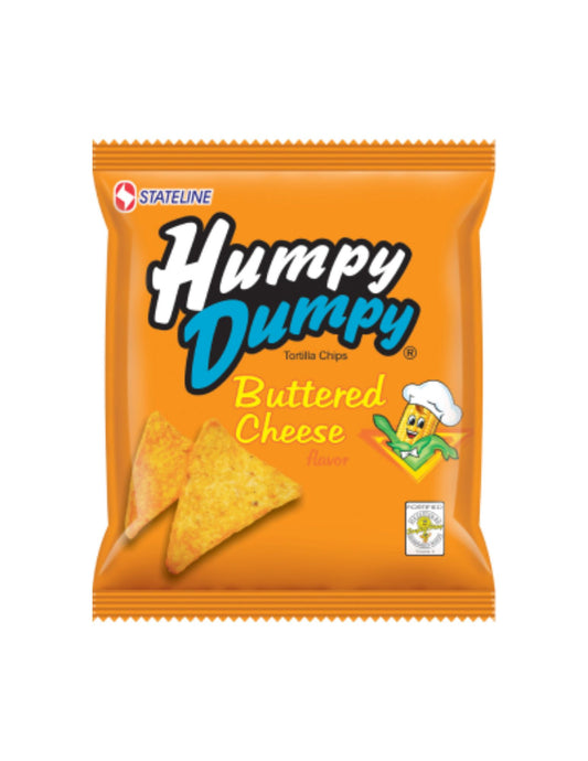 Humpy Dumpy Tortilla Chips Buttered Cheese 25g