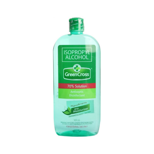 Green Cross 70% Isopropyl Alcohol with Moisturizer 500ml
