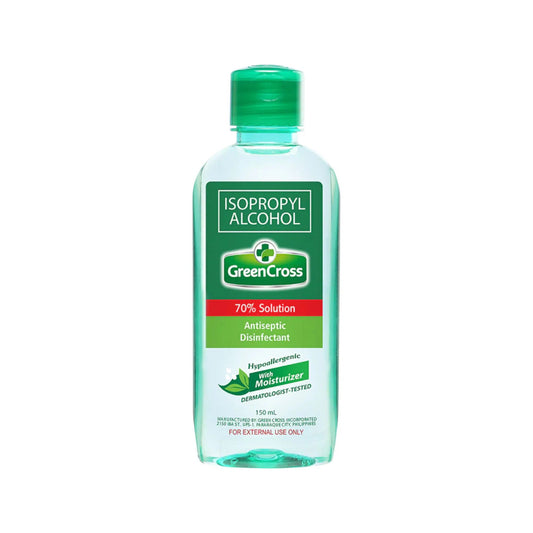 Green Cross 70% Isopropyl Alcohol with Moisturizer 150ml