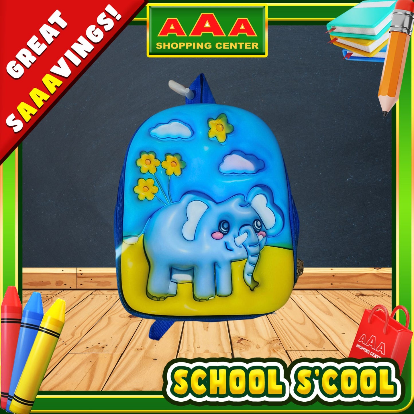[School Sale] Kids School Bag