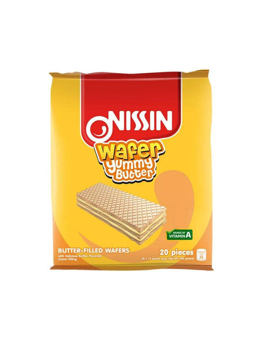 Monde Nissin Wafer Yummy Butter 12g x 20 Packs