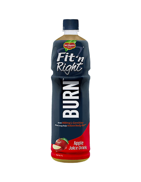 Fit 'n Right Burn Apple Juice Drink 1L