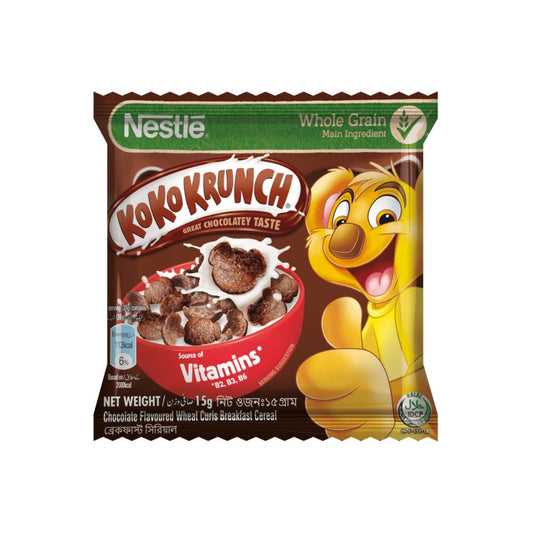 Nestle Koko Krunch Chocolate Cereal 15g x 12 Sachets