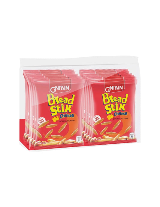 Monde Nissin Bread Stix Cheese 20g x 10 Packs