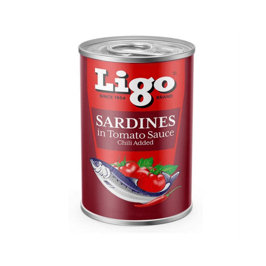 Ligo Sardines in Tomato Sauce with Chili 425g