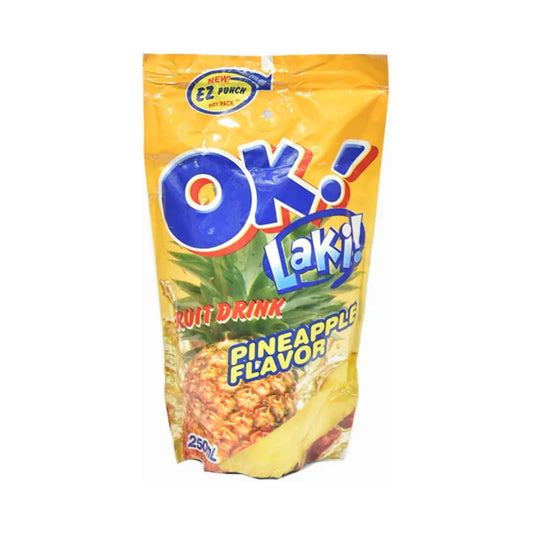 Ok! Fruit Drink Juice Pineapple Flavor 250ml