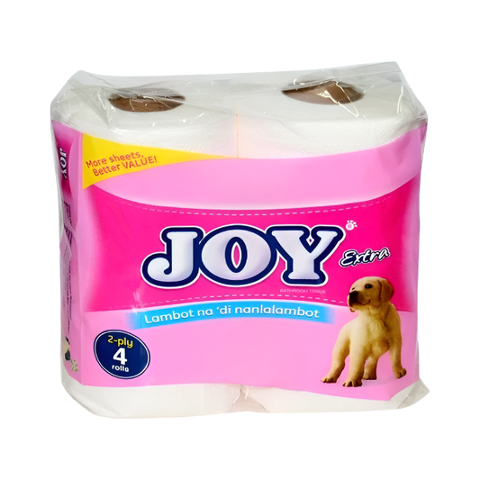 Joy Extra Bathroom Tissue 2-Ply x 4 Rolls