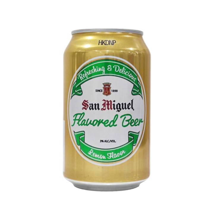 San Miguel Flavored Beer Lemon in Can 330ml