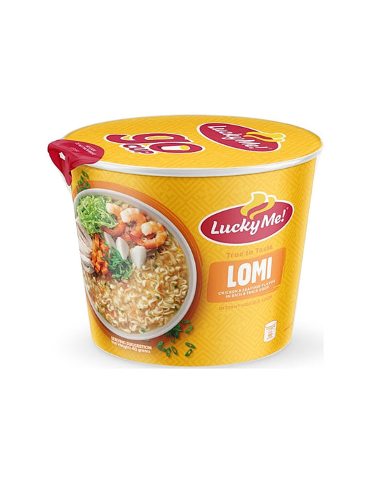 Lucky Me! Go Cup Mini Instant Noodle Soup Lomi 40g