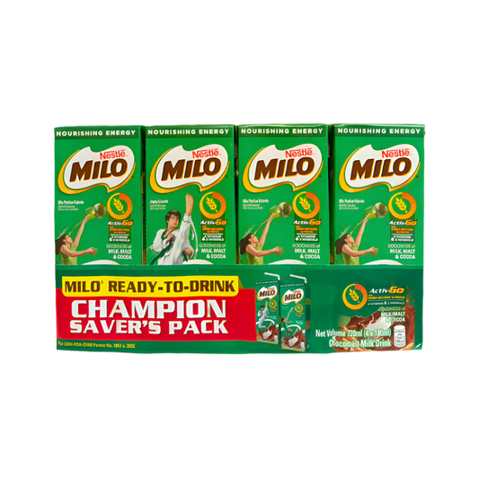 Nestle Milo Ready to Drink 180ml x 4pcs