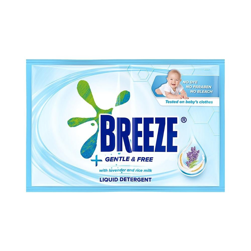 Breeze Liquid Detergent Gentle and Free 60ml