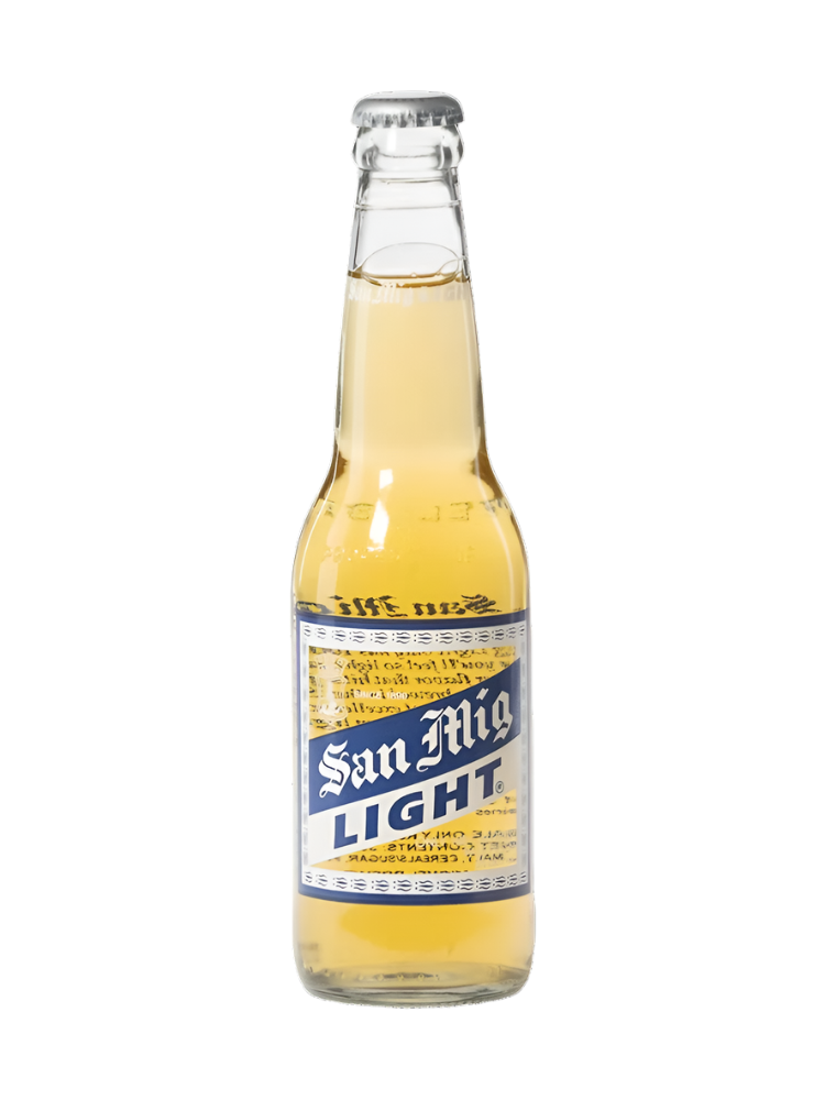 San Miguel Light Beer in Bottle 330ml