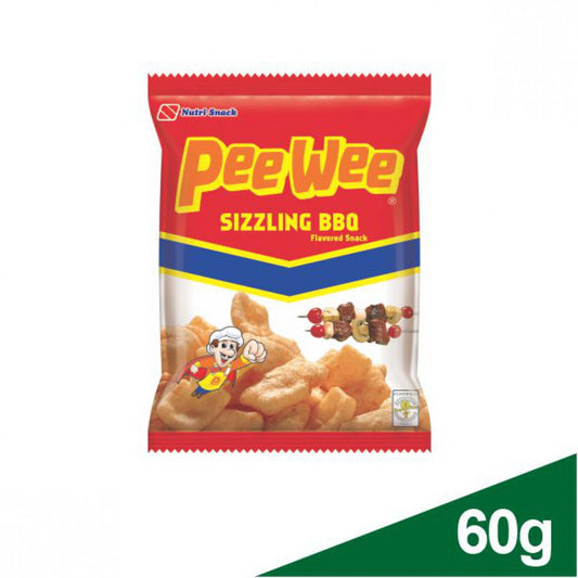 PeeWee Sizzling BBQ Flavored Snack 60g