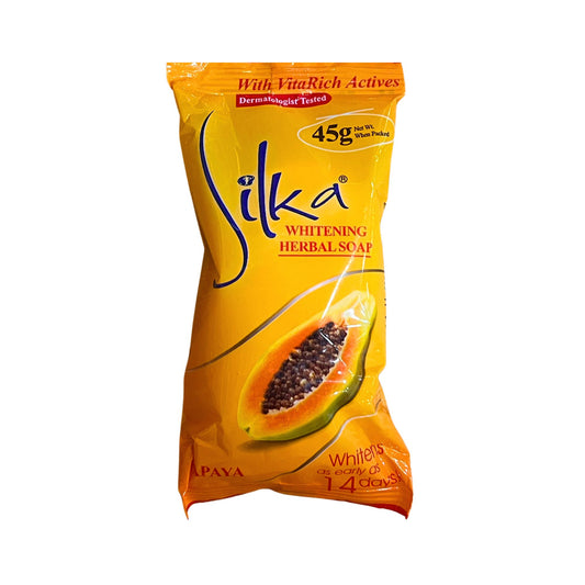 Silka Soap Whitening Papaya 45g