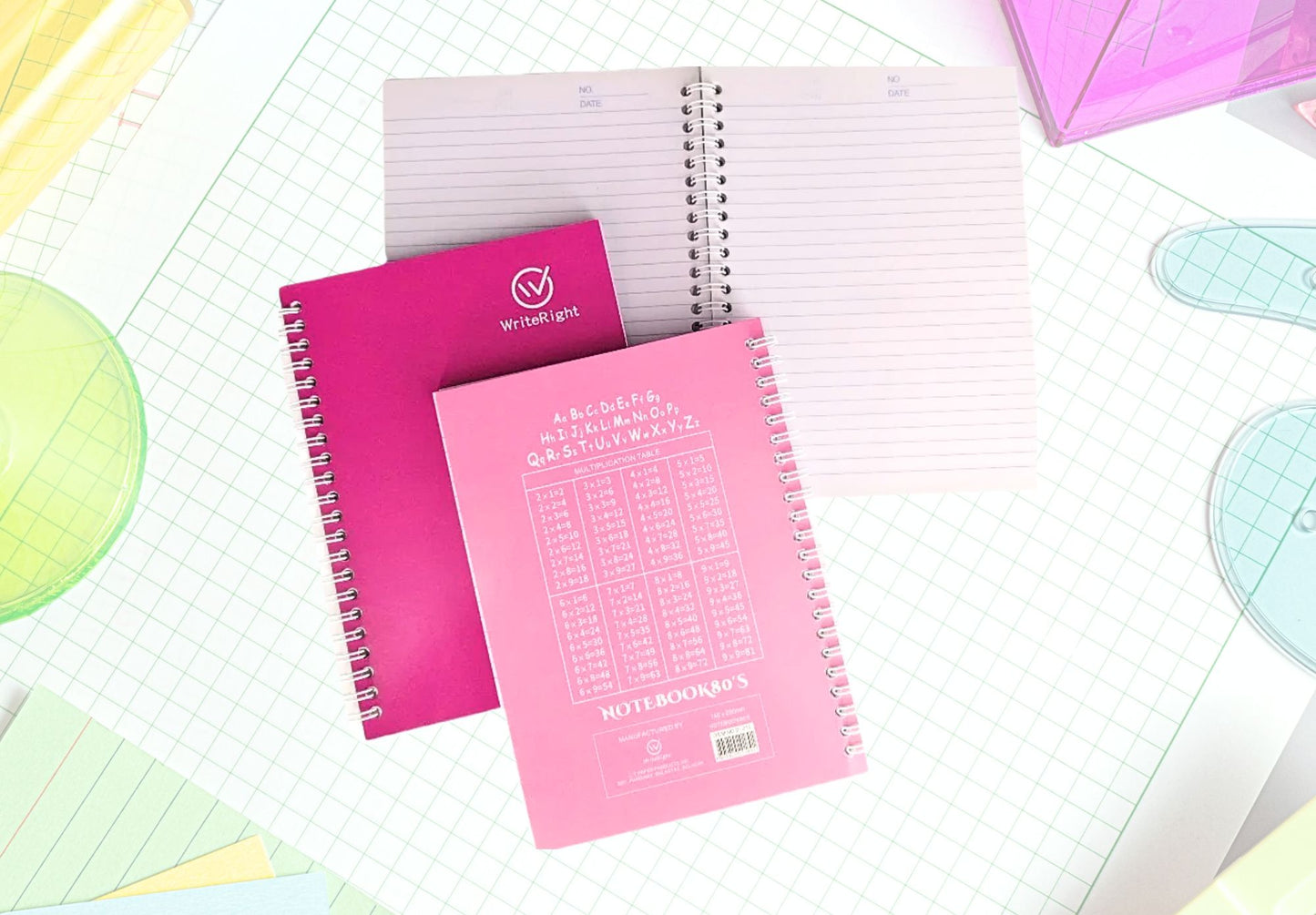 [School Sale] WriteRight University-Spiral Notebook No Cover 200 x 250mm
